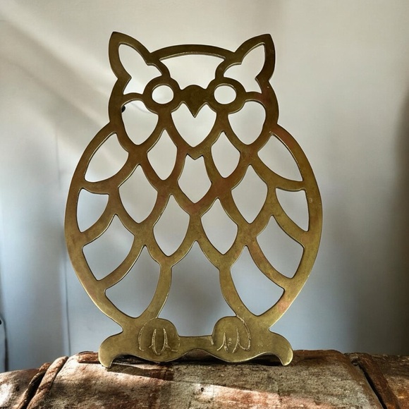 Vintage Owl Trivet - Picture 3 of 7